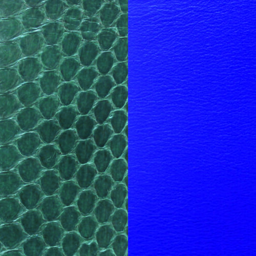 Forest Green/Blue 14 mm karkötő bőr